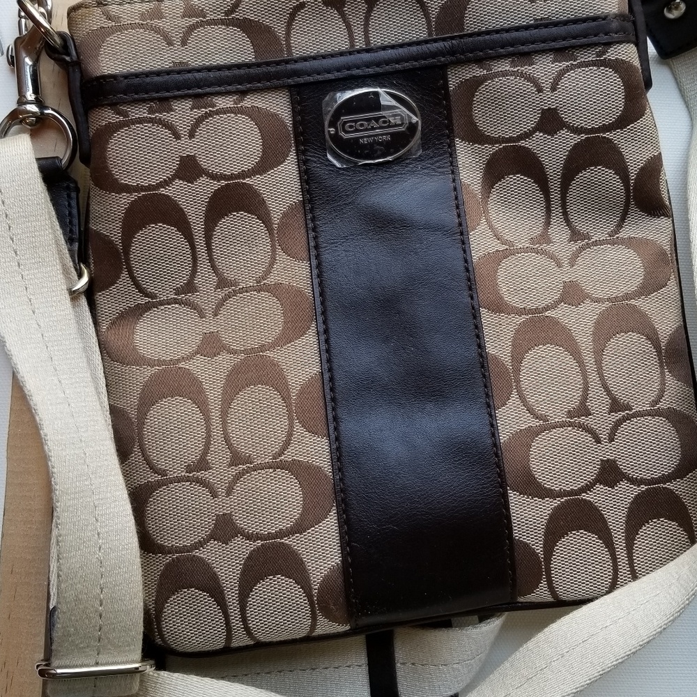 Coach Legacy Signature Swingpack Crossbody Bag